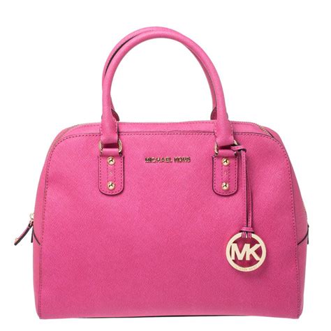 michael kors tasche fuchsia|michael michael kors cindy medium dome satchel fuchsia.